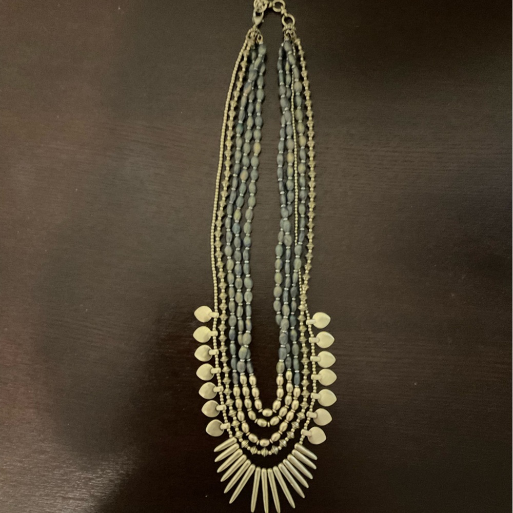 Five strand Lucky Brand necklace